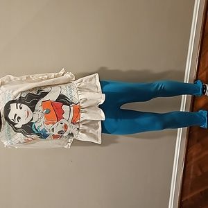 Moana long sleeve shirt with leggings